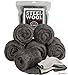 Queen|Bird Steel Wool - 6 Rolls (3ft/Each) - Fill Fabric DIY Kit, Gap/Hole Blocker - Steel Wool Pad - Cleaning, Polishing, Buffing, Refinishing, with A Pair of Gloves