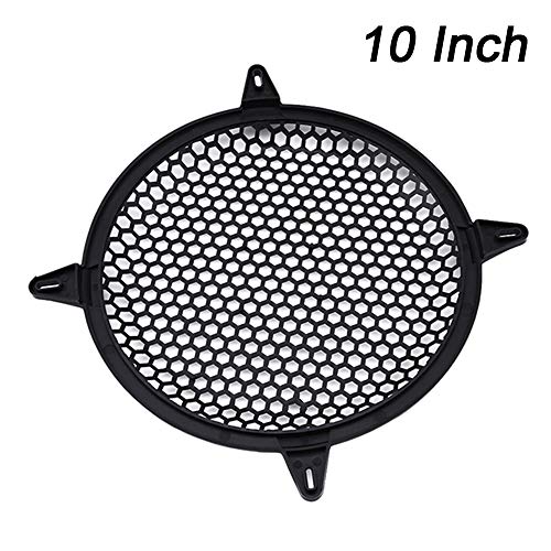 1X Lautsprecher Gitter Grill,6/8/10/12 Zoll Lautsprecher Abdeckung Dekorationskreis Schutzgitter Dekorgitter, Subwoofer Abdeckgitter