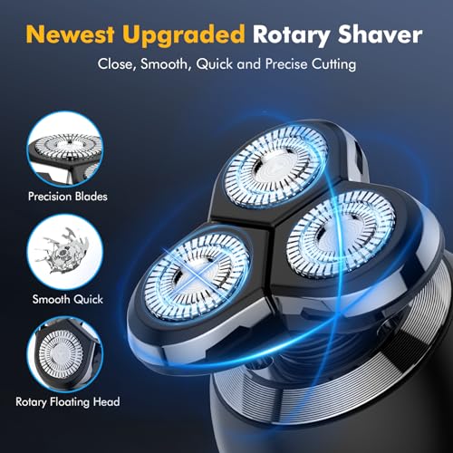 ETENTOUS-Electric-Razor-for-Men-2024-Upgrade-Electric-Shavers-for-Men-Cordless-Rechargeable-3D-Shaver-for-Men-WetDry-Mens-Shaver-Waterproof-Electric-Razor-Grooming-Kit