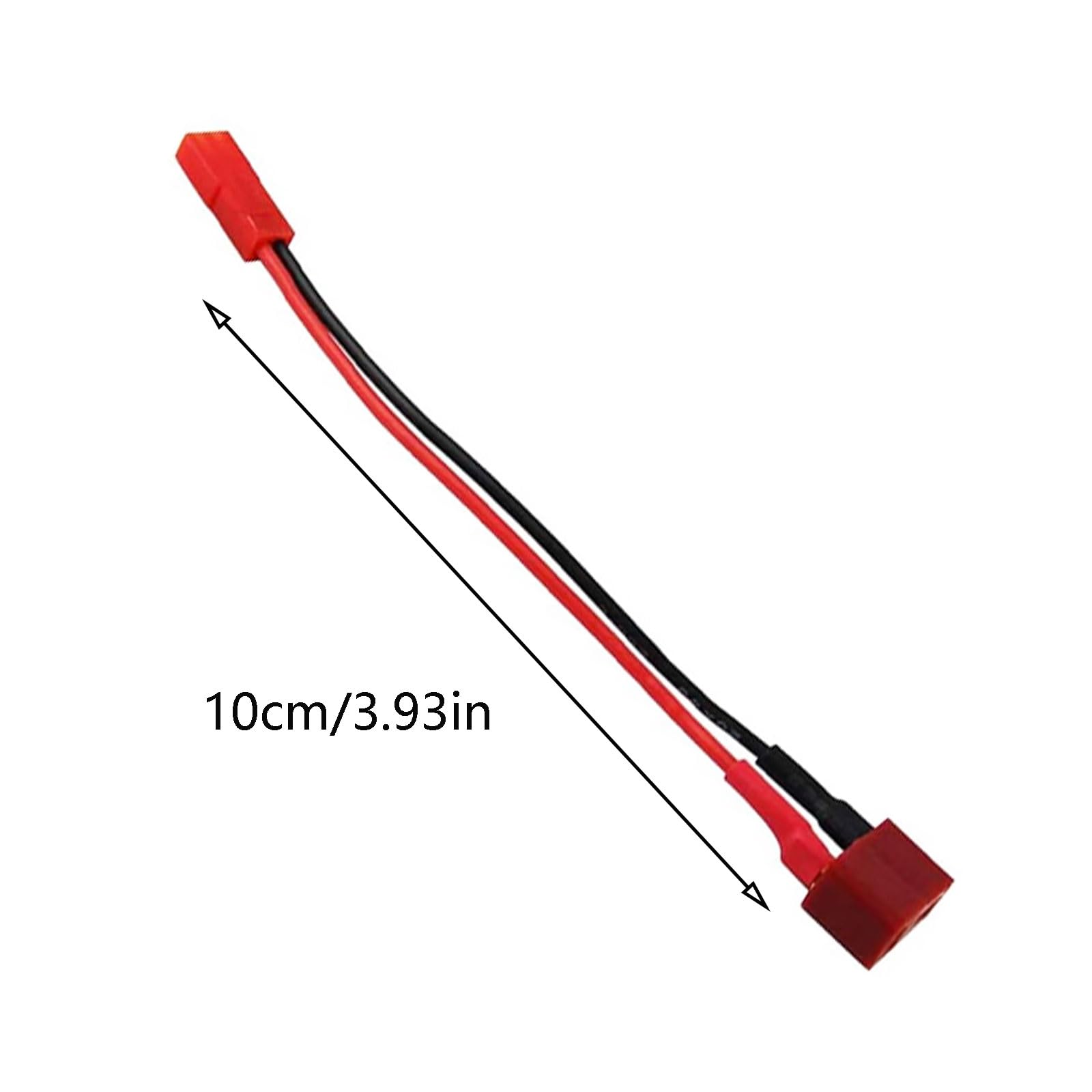 Wmzjnljy 3pcs Deans T Female Plug Connector to JST Female Plug Connector Adapter Cable Wire with 10cm 20AWG Wire(W76-3)