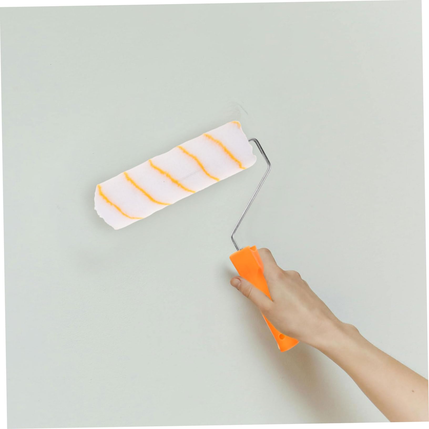 UKCOCO Rullo Telescopico per Pittura con Asta Estensibile in Acciaio Inox 1,8m, Set, per Pittura Muro e Casa