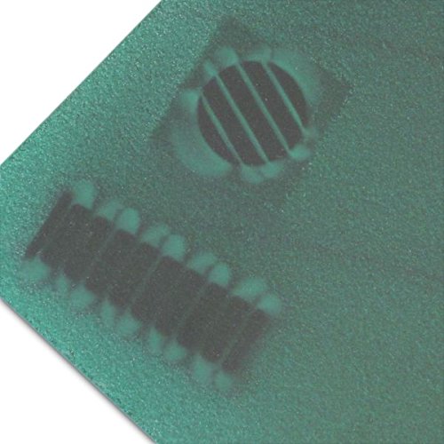 magnets4you | Flux-Detektor Folie - Macht Magnetfelder sichtbar | 150x150 mm | für magnetische Experimente | Magnetismus erklären für z.B. Schule/Unterricht/Physik