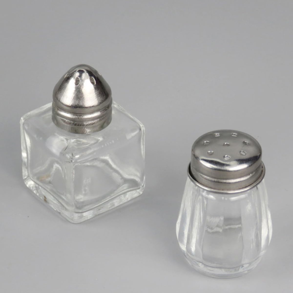 Lot de 10 pots à épices portables en verre et en fer, pour épices fraîches, cuisine, barbecue, idéal pour une pendaison de crémaillère