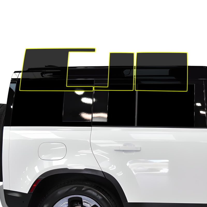 BOGAR TECH DESIGNSPremium Nano Ceramic Precut Window Tint Film Kit Compatible with Land Rover Defender 110 2020+ Rear, 15%