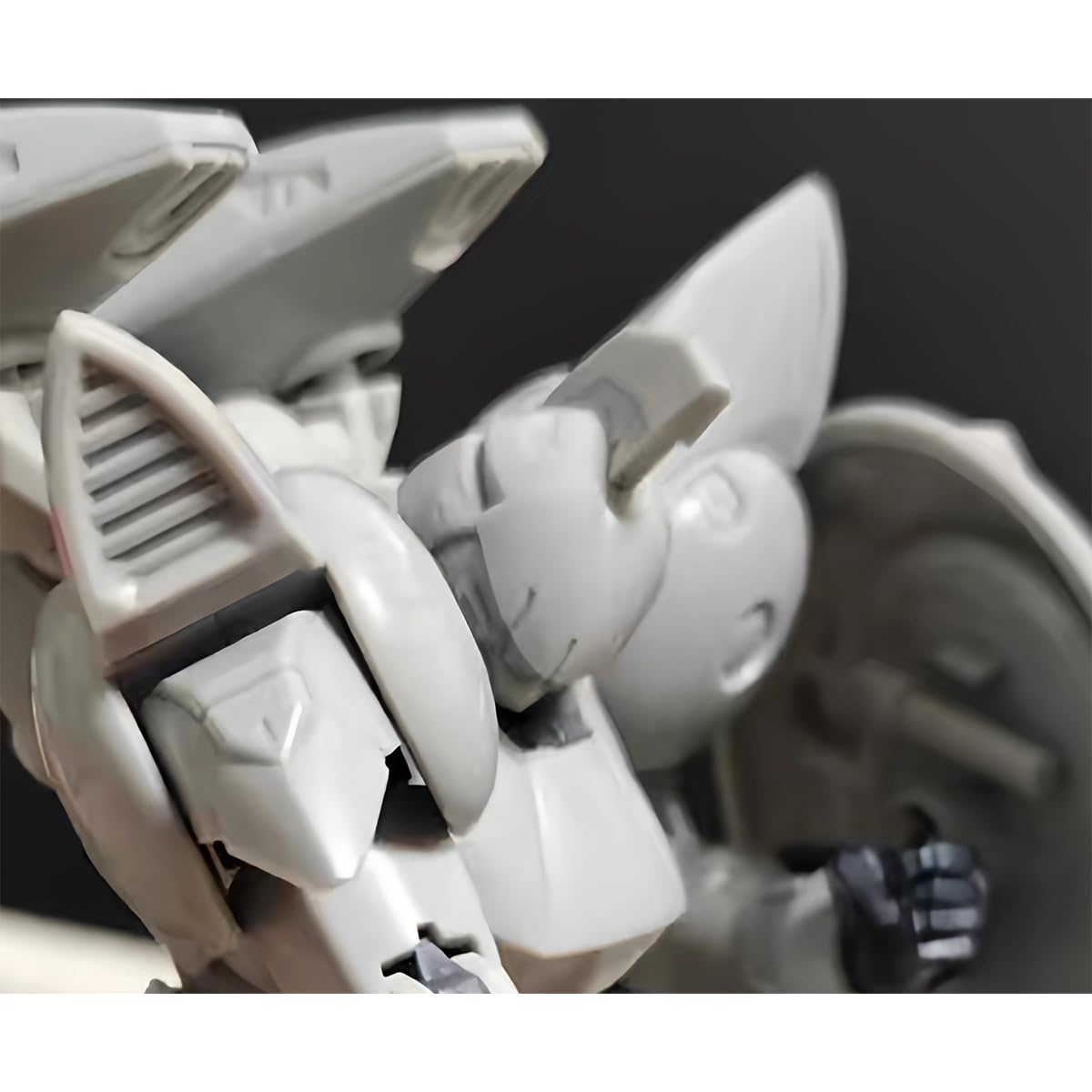 HIPLAY Sheik Mainland Super Cavalry Actaeon Light Gray (Dual Head Sculpts) 1/144 Scale Assembly Model Kits