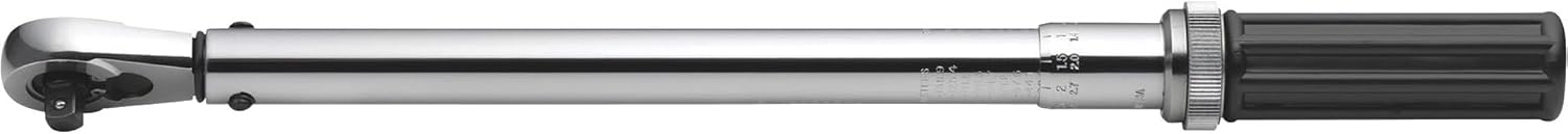 Klutch 3/8in.-Drive Mechanical Torque Wrench -10-100 Ft.-Lbs.
