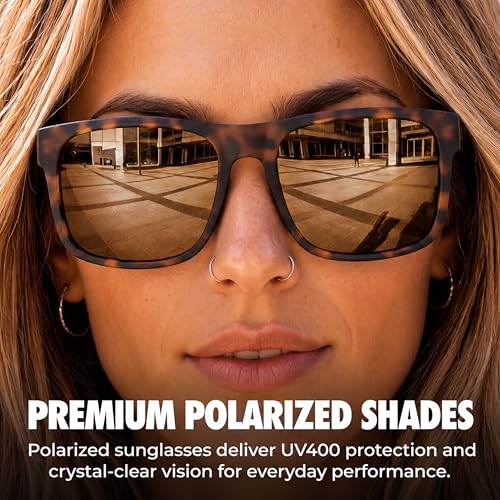 Image of grinderPUNCH XL XXL Sunglasses Men Big Head Extra Large Wide Polarized