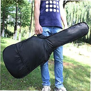 Eaarliyam Guitare Sac Case Guitare Case Case Handheld Machiche à glissière imperméable Oxford rembourré Épaule Unique… - Les Beatles, Paul McCartney, John Lennon, RIngo Starr, George Harrison Eaarliyam Guitare Sac Case Guitare Case Case Handheld Machiche à glissière imperméable Oxford rembourré Épaule Unique… – Image 3