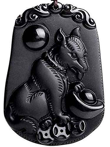 Collier en obsidienne naturelle : l'amulette chinoise contre le stress du quotidien