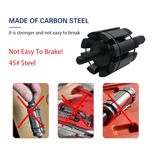 Prokomon Exhaust Pipe Expander Tool Set, 3 Pieces, 1-1/8" to 3-1/2" | Repair deformed exhaust pipes, Tail Pipe Expander by Prokomon - Image 4
