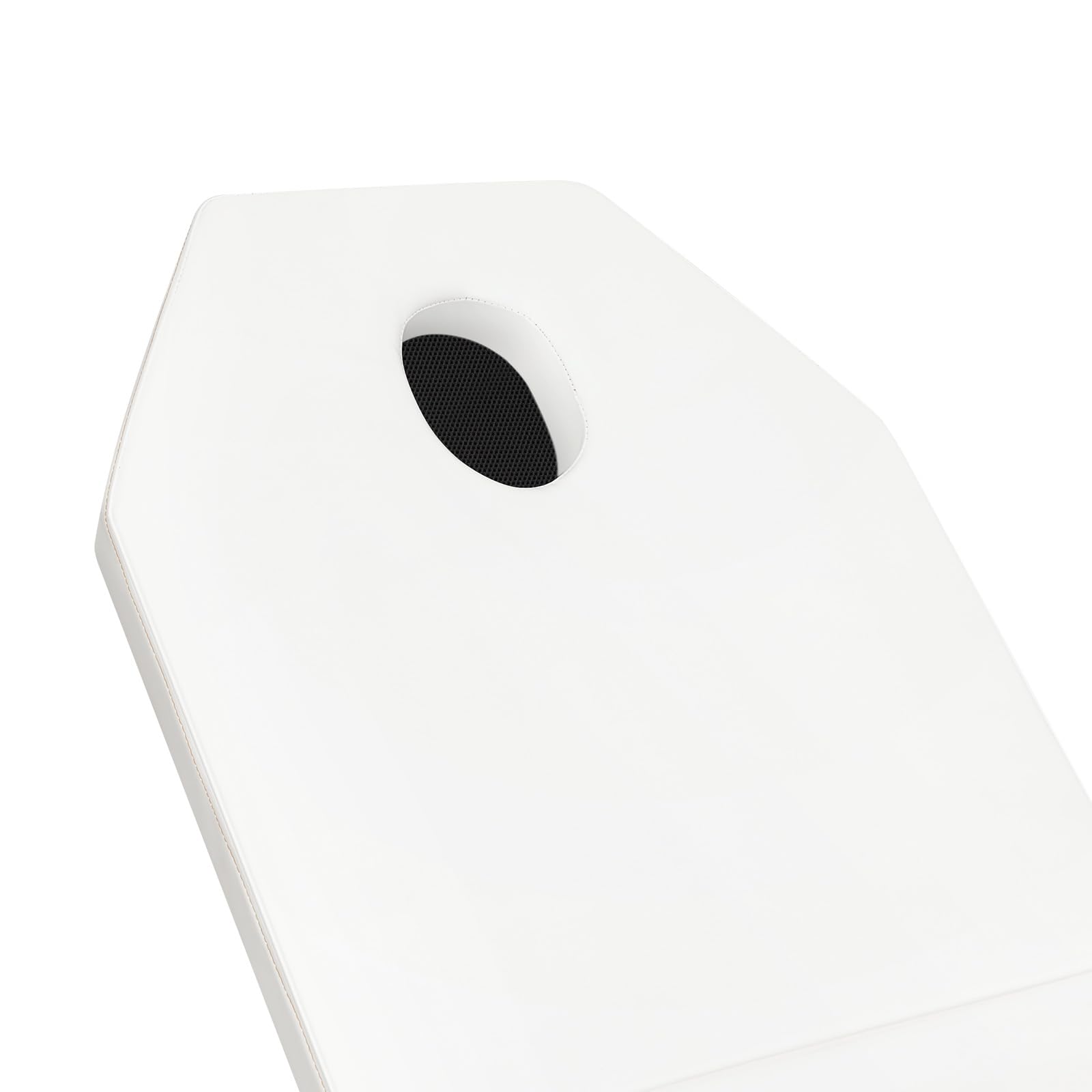 Camilla Masaje Plegable con Almohada MAX.Carga 250 Kg Color Blanco 91 * 60 * 26cm