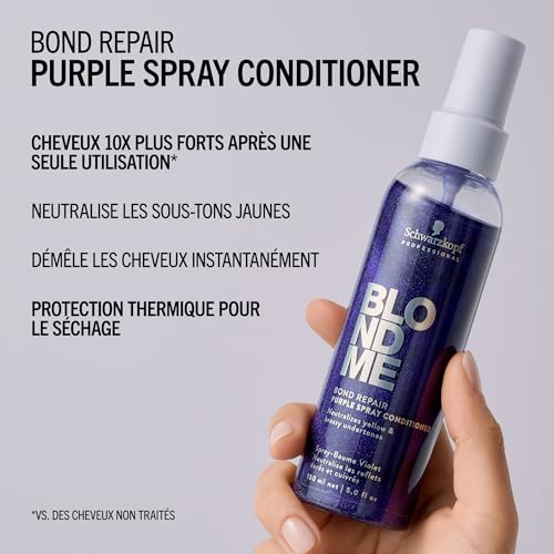 Spray baume BlondMe Bond Repair Schwarzkopf 150ml - vue 3