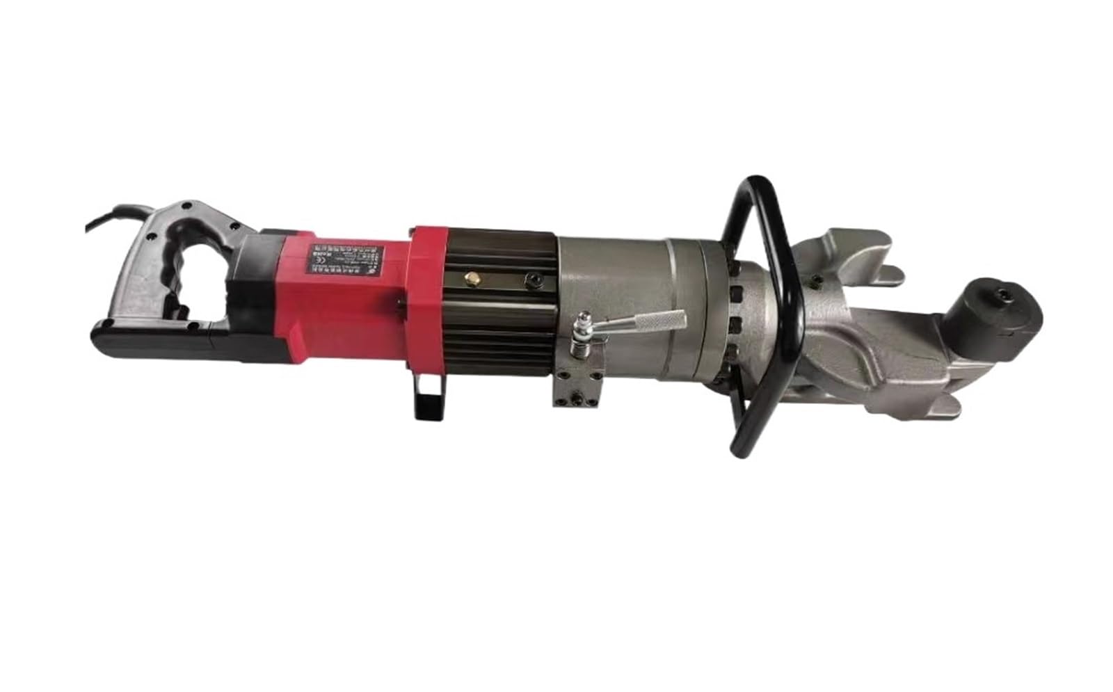 Gqnblvhzupdm One Color Rebar Bender, Handheld Steel Bar Bending Hydraulic Machine Threaded Round Mild(Hrb-28)