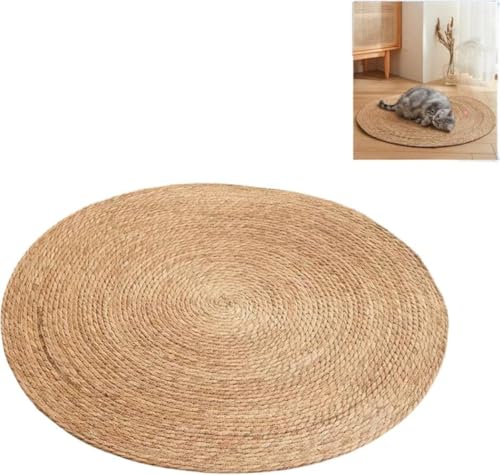 CokBlu 猫用ペットクーラーマット 天然素材でゆったり涼しい暑さ対策 爪傷防止家具保護マット 耐久性ありインストール簡単 ストレス緩和ペット用品