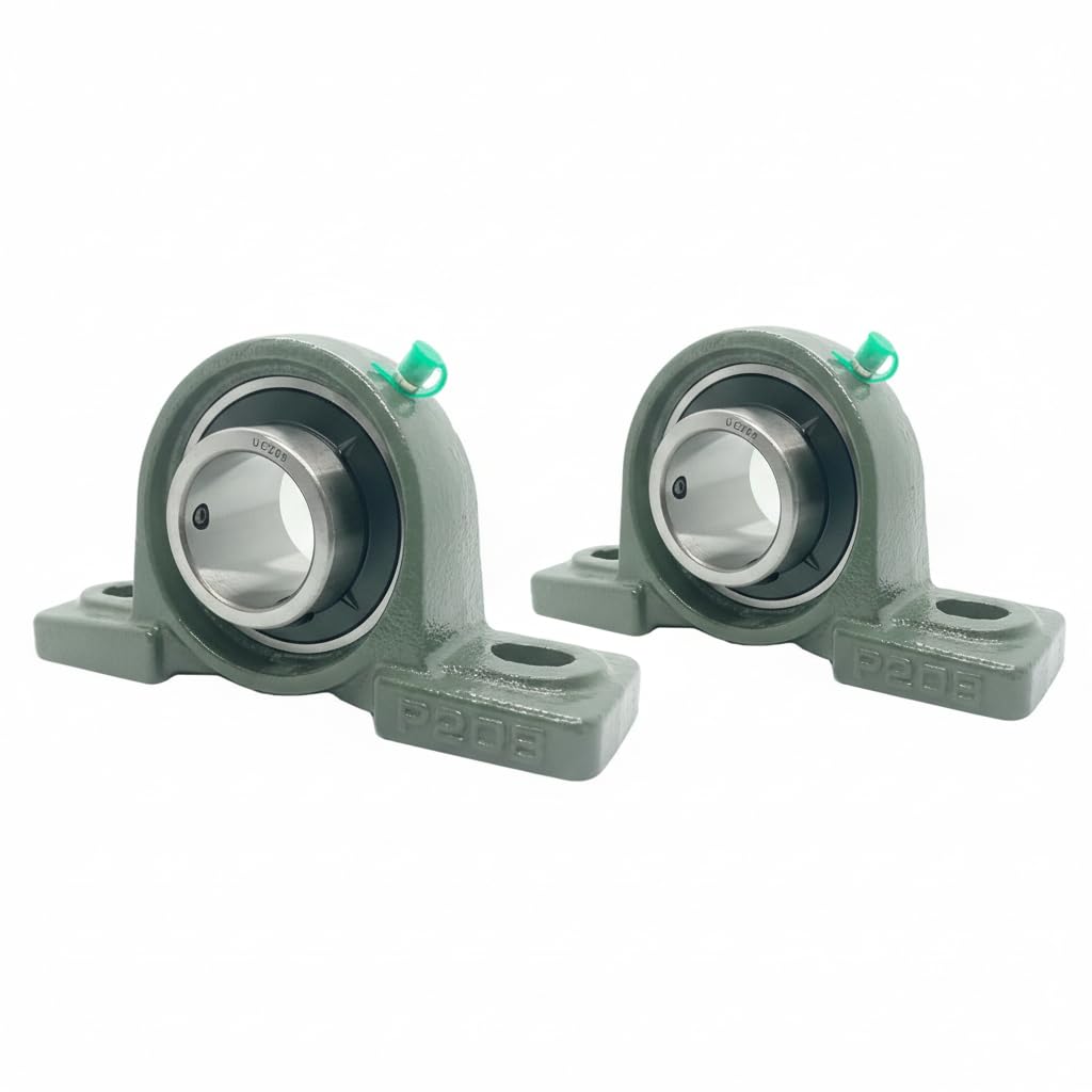 UCP206-18 Premium Quality Self-Align Pillow Block Bearing 1 1/8 in Bore (Pack 2)