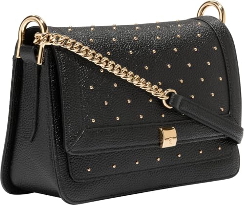 Image of Cole Haan Women's Daniella Chain Shoulder Bag, Black W /Studs
