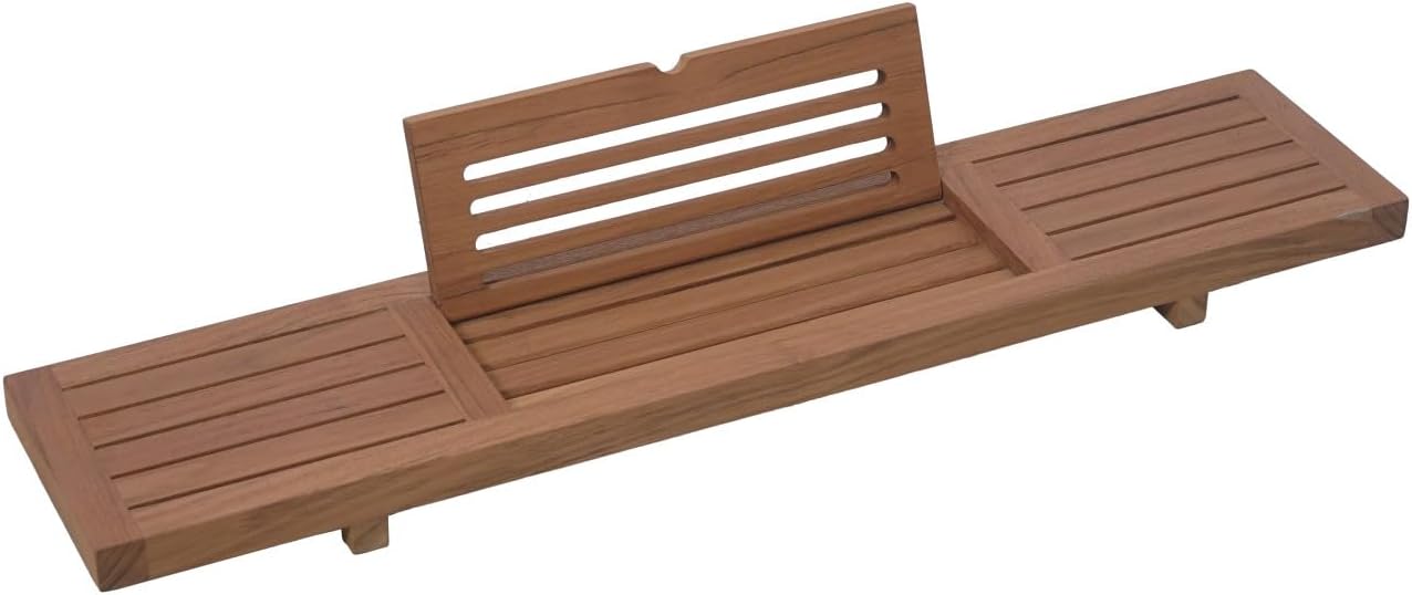 Manada Teak Bathtub Caddy