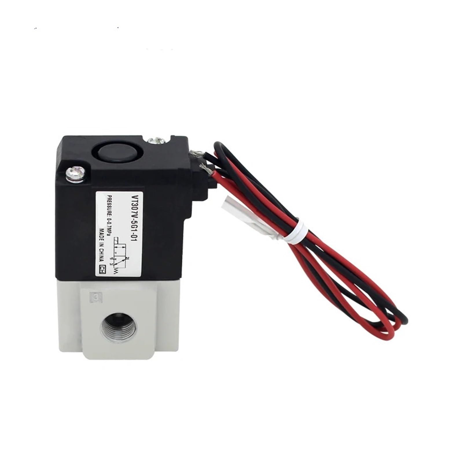 Vanne clapet VT307 action directe 3 voies pour basse pression