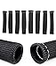 1600 Degree Spark Plug Protect Boot Heat Shield Thermal Protection Insulator 6 inch for Car Truck Black (Pack of 8)