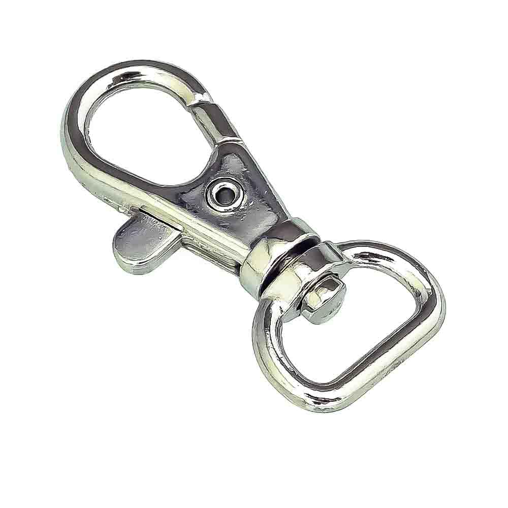 Amazon.co.jp: 12mm レバー付き ナスカン 金具 回転リング付き