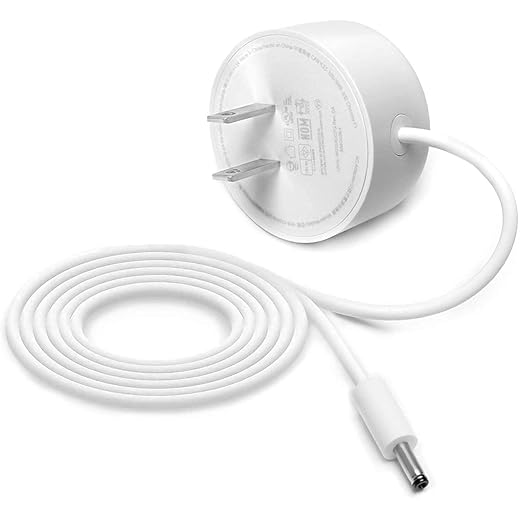 Google Nest Power Cord Original - Replacement 15W Charger for Google Nest WiFi AC2200 Router 2nd Gen, Google Nest Hub, GA01423-US GA01426-US GA01425-US W18-015N1A W18-015N1C G1015-US G1028