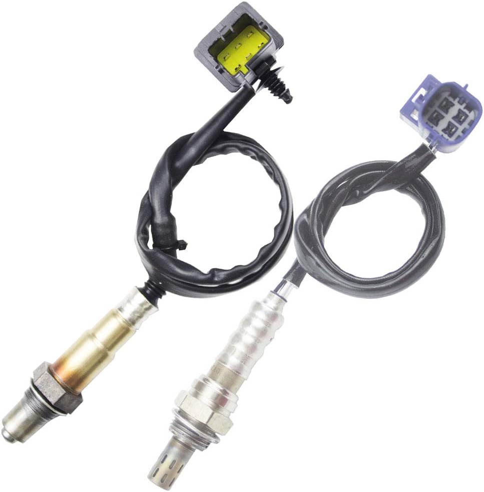 2PCS Oxygen Sensor for 2005-2006 Nissan 350Z Altima; 2004-2007 Maxima 3.5L; 2004-2009 Quest 3.5LUpstream +Downstream