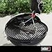 Weber Three-Sided Grill Brush Dreiseitige Grillbürste, 30 cm, Schwarz/Silber, 6277 & 17689 Mikrofasertuch, Reinigung, polieren, grau, 25.0 x 6.0 x 9.0 cm