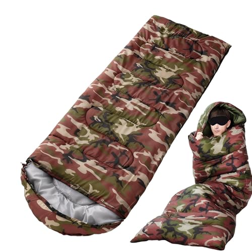 Sac de couchage chaud de camping bivouac et survie en plein air