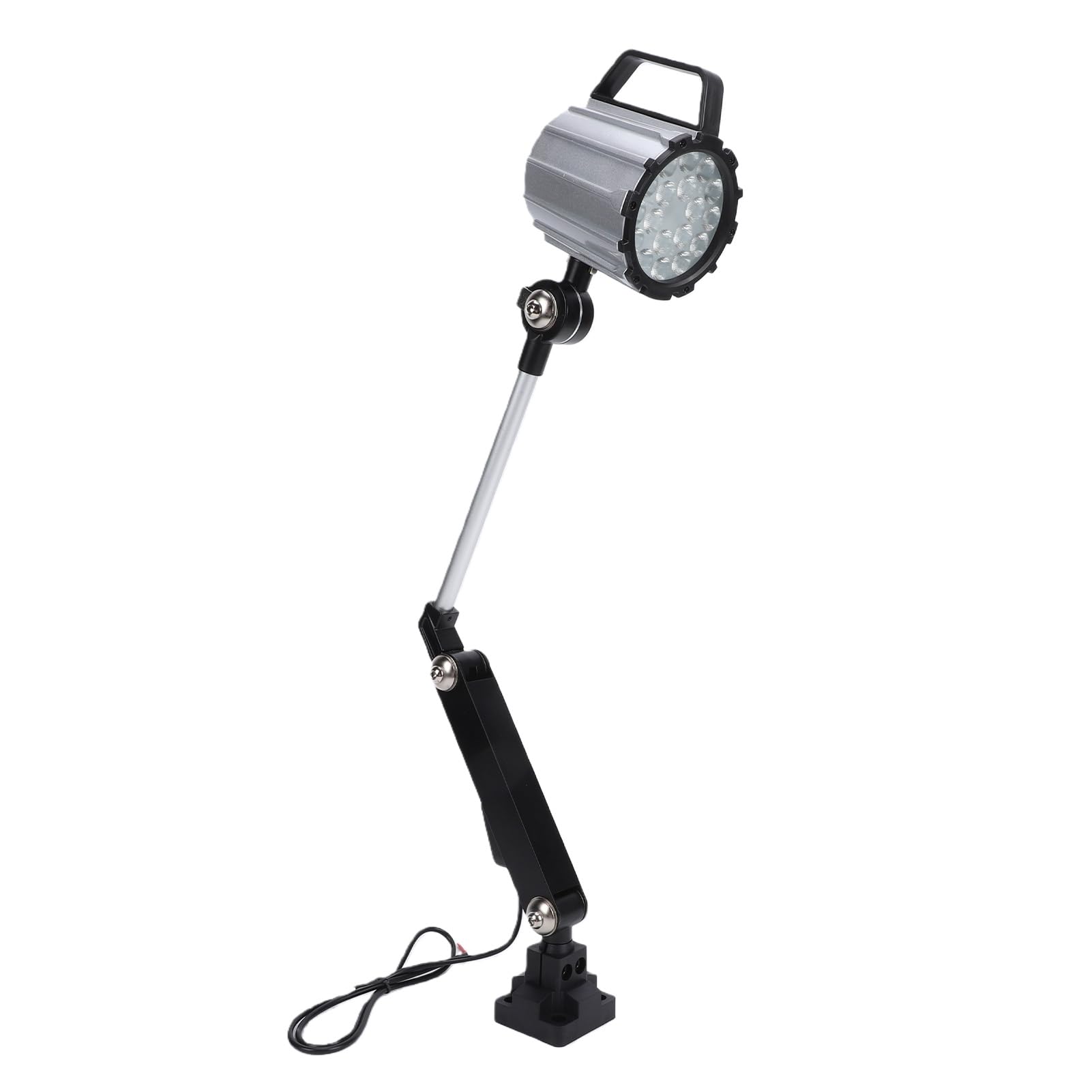 Asixxsix Lampada da Lavoro a LED Articolata per Tornio per Legno 24V 18W