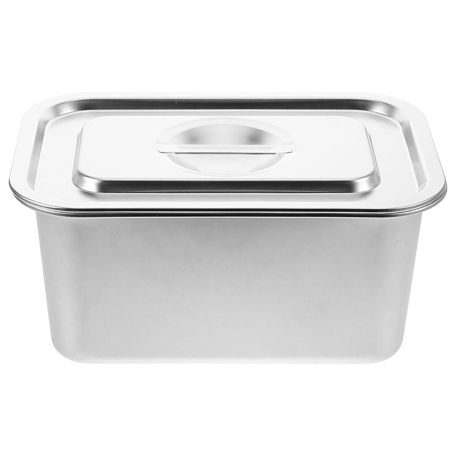 Cabilock Bac à Compost Design Compact et Solide avec Couvercle en Acier Inoxydable Cuisine Collecte des Déchets Alimentaires pour Plan de Travail Intérieur