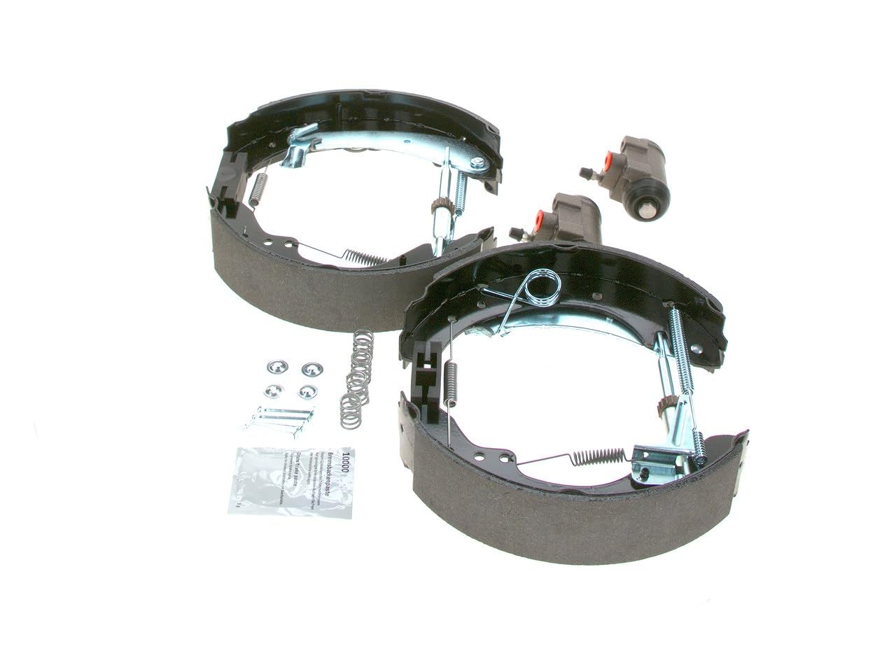 Bosch KS539 Kit Super Pro Kit de freno trasero de tambor 1 juego completo premontado