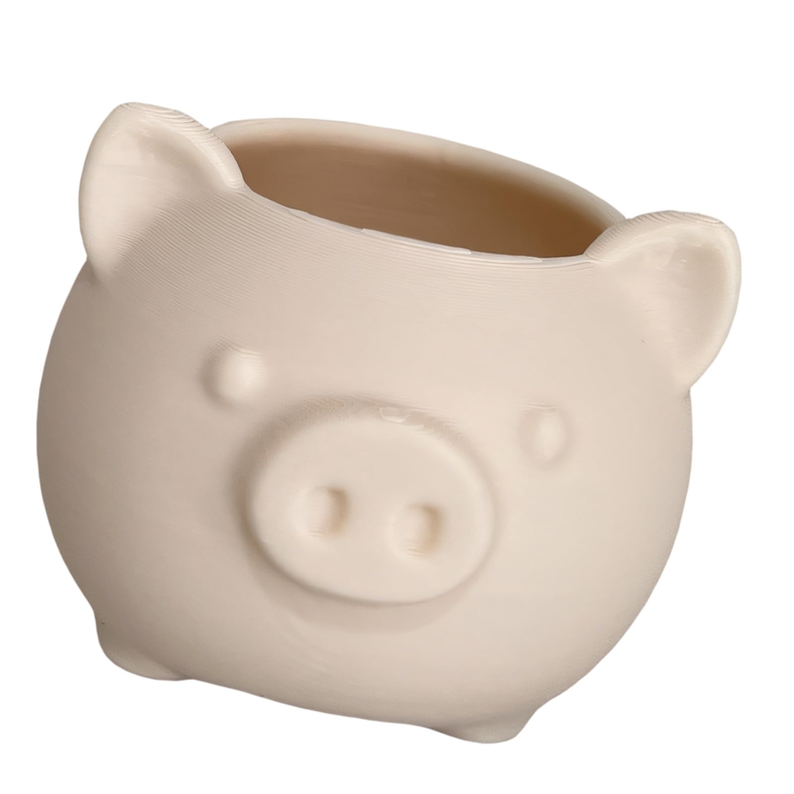 Ekoama Lovely Pigs Shape Flower Pots Succulents Small Decorative Planter Nursery Flowerpots for Home Offices Decoration