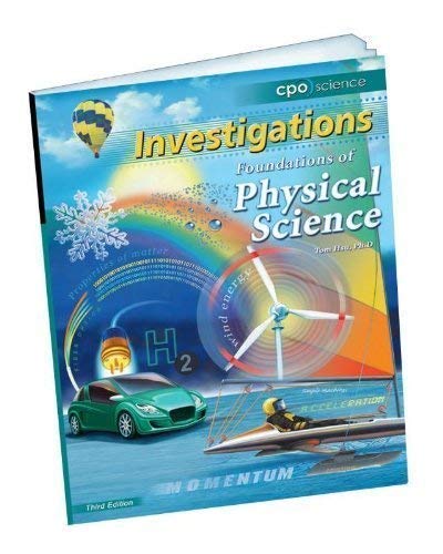 Investigations Foundations of Physical Science: Tom Hsu: 9781604310153 ...