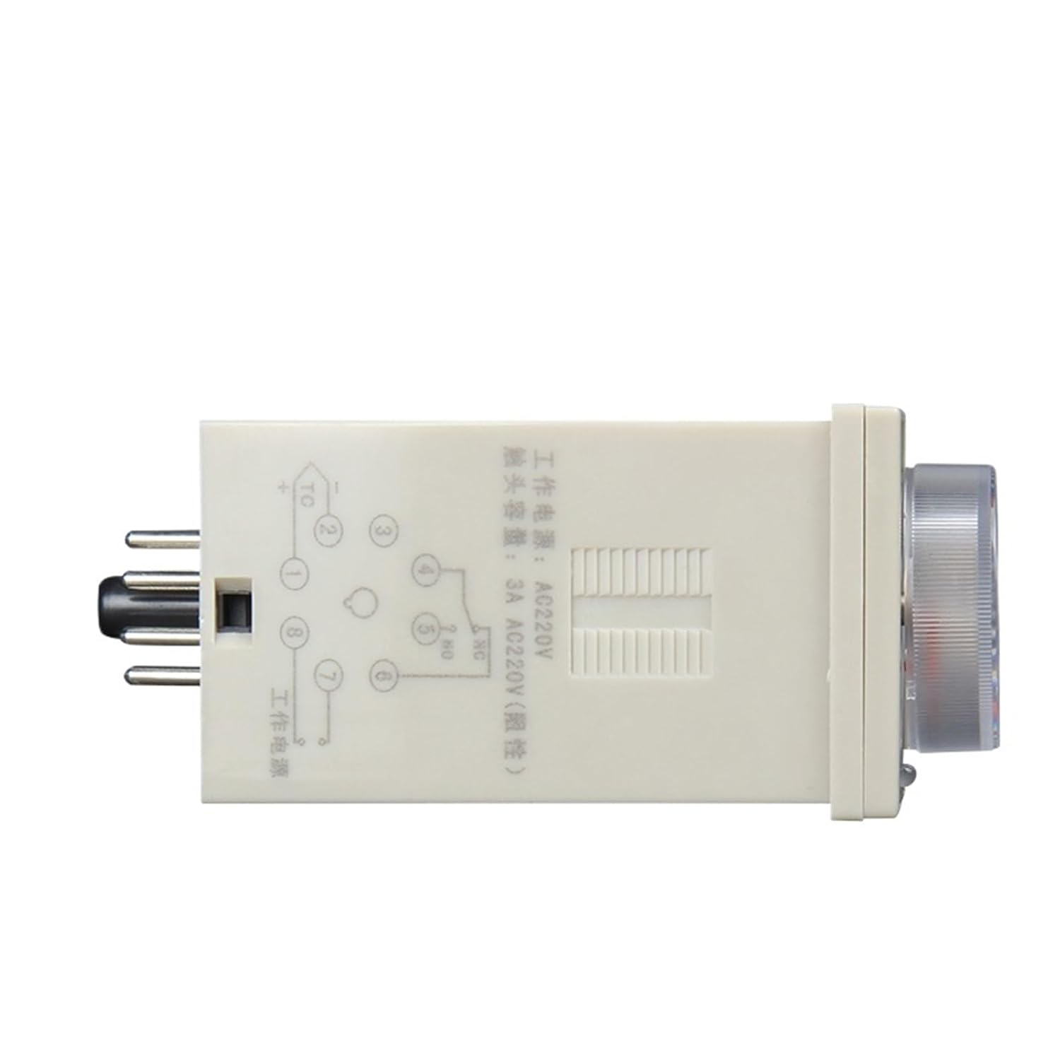 1pcs Pointer Temperature Controller HH48-M(E5C2) K Type 0-400℃(HH48-M and Socket)