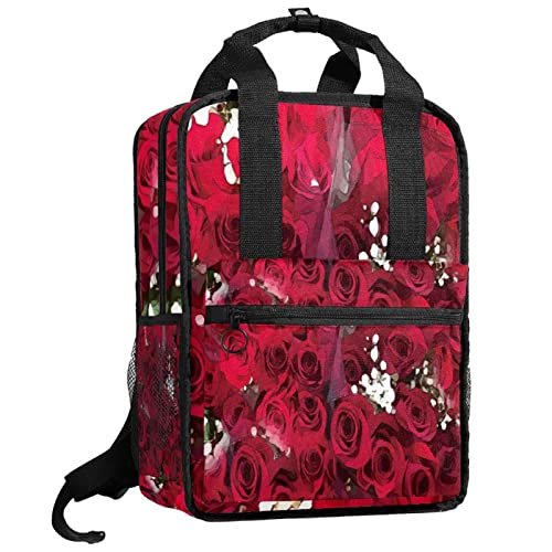 Cartable bleu sac à dos réglable imprimé cactus taille unique pour étudiant