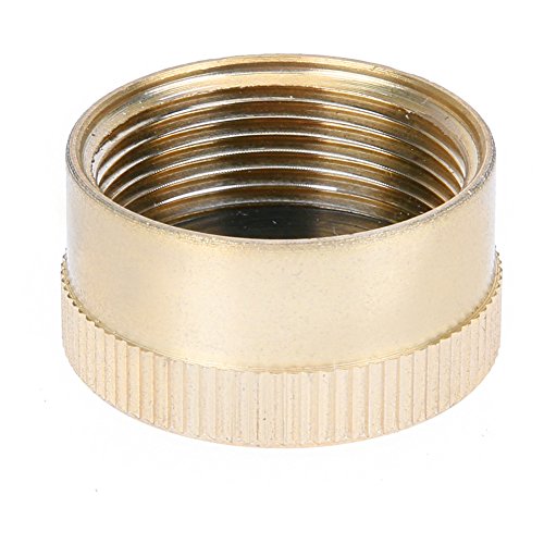 Kbrotech Propane Tank Caps Solid Brass Refill 1 LB Propane Gas Bottle Cylinder Sealed Cap for Outdoor Camping BBQ (5pieces) - Thumbnail 4