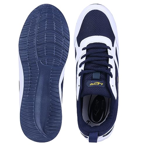 Image of Lancer Mens WONDER-6NBL-MSTD1 Navy Running Shoe