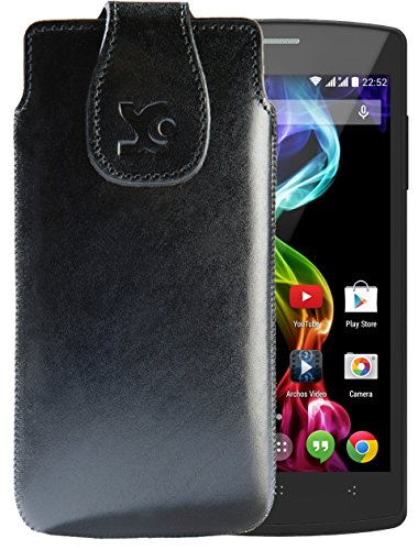 Suncase Étui en cuir pour Téléphone Portable/ThL 5000/étui en cuir Étui de protection Coque de protection