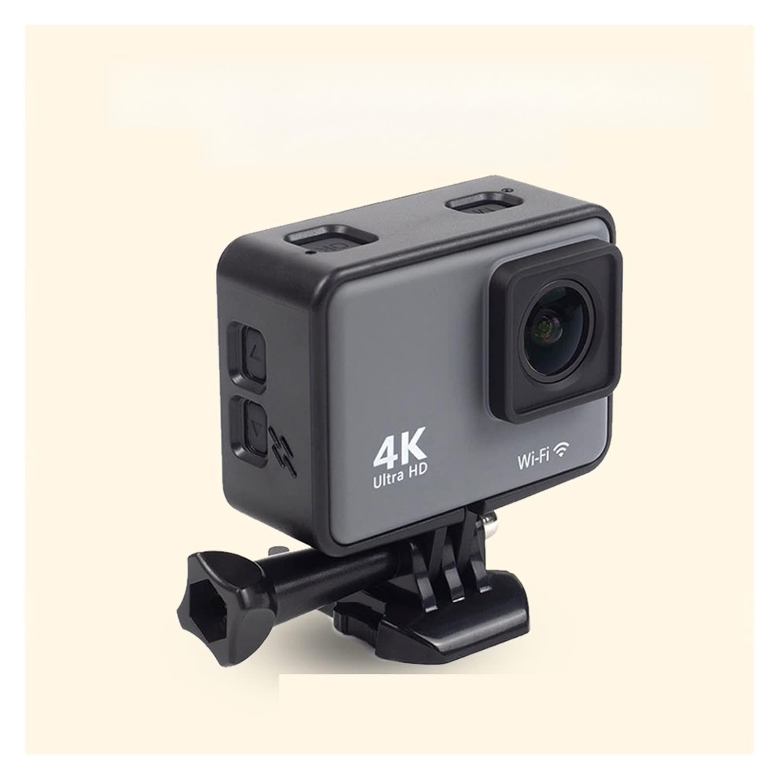 Action Cam, Videocamera d'azione Anti-Vibrazione 4K / 60FPS con Schermo del Telecomando Registratore di unità for Fotocamera Sportiva Impermeabile,All'aperto, Sport, Video(Action Camera-A)