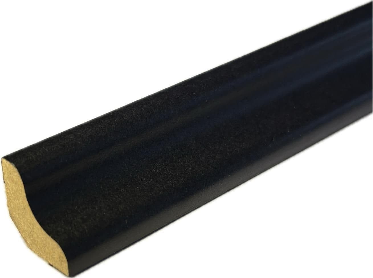 Laminate & Wood Floor Scotia Beading 818 Ash Grey (2.4m Length - 18mm Scotia) (Black, Pack of 5) โ image 1