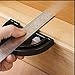 Angle Protractor for Woodworking | Precise Carpentry Angle Ruler | ABS Sturdy Border Measurement Tool/Scribing Tool | 12mm Thick Plate (8 Inch)