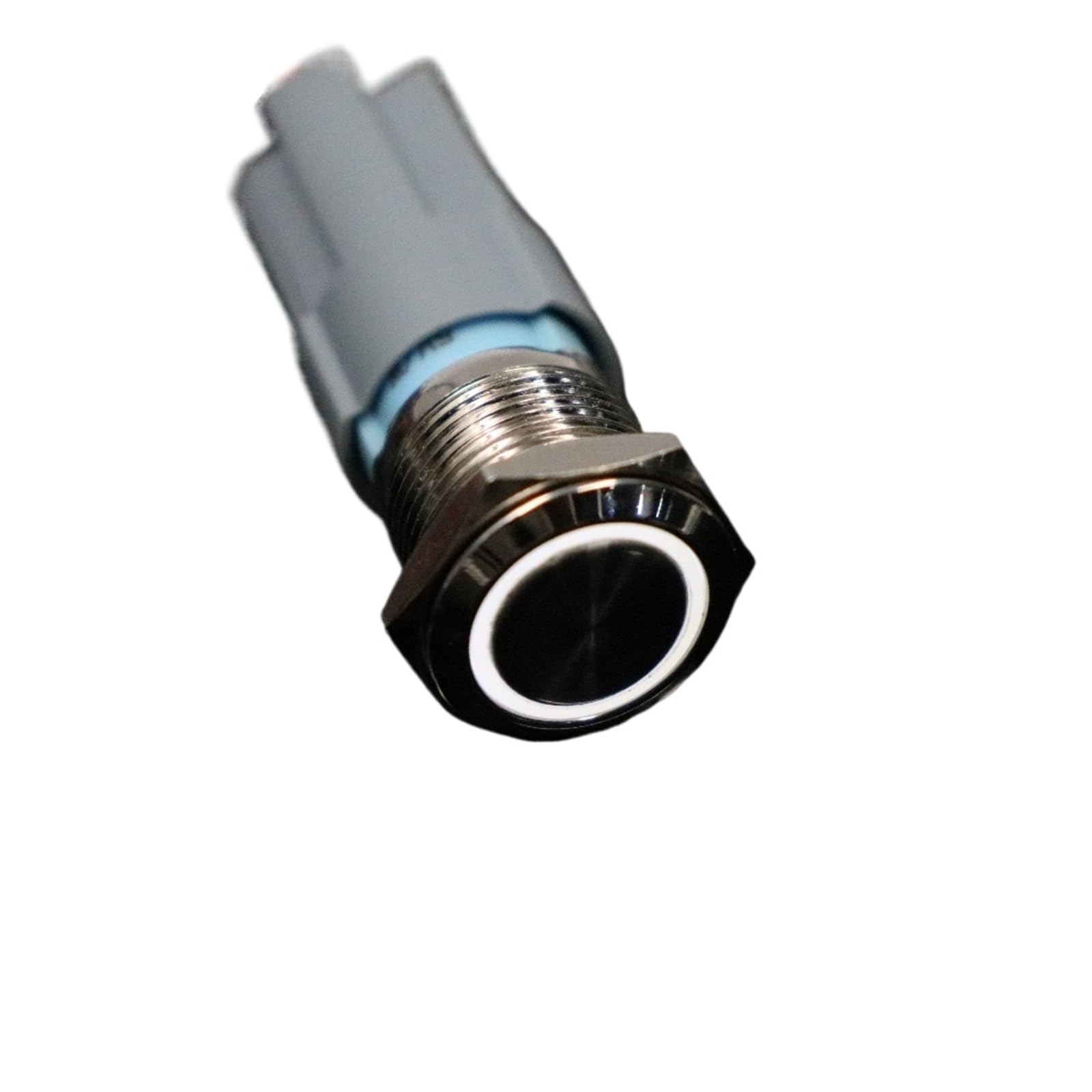 Interrupteur bouton-poussoir 16mm étanche LED rouge 24V pour auto et PC