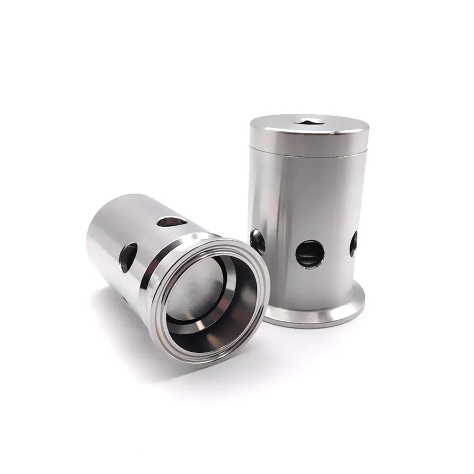 AARTERZZA 1pc Ferrule OD 64mm 0.3Mpa Three Clamp SUS304 Stainless Steel Adjustable Pressure Reducing Valve