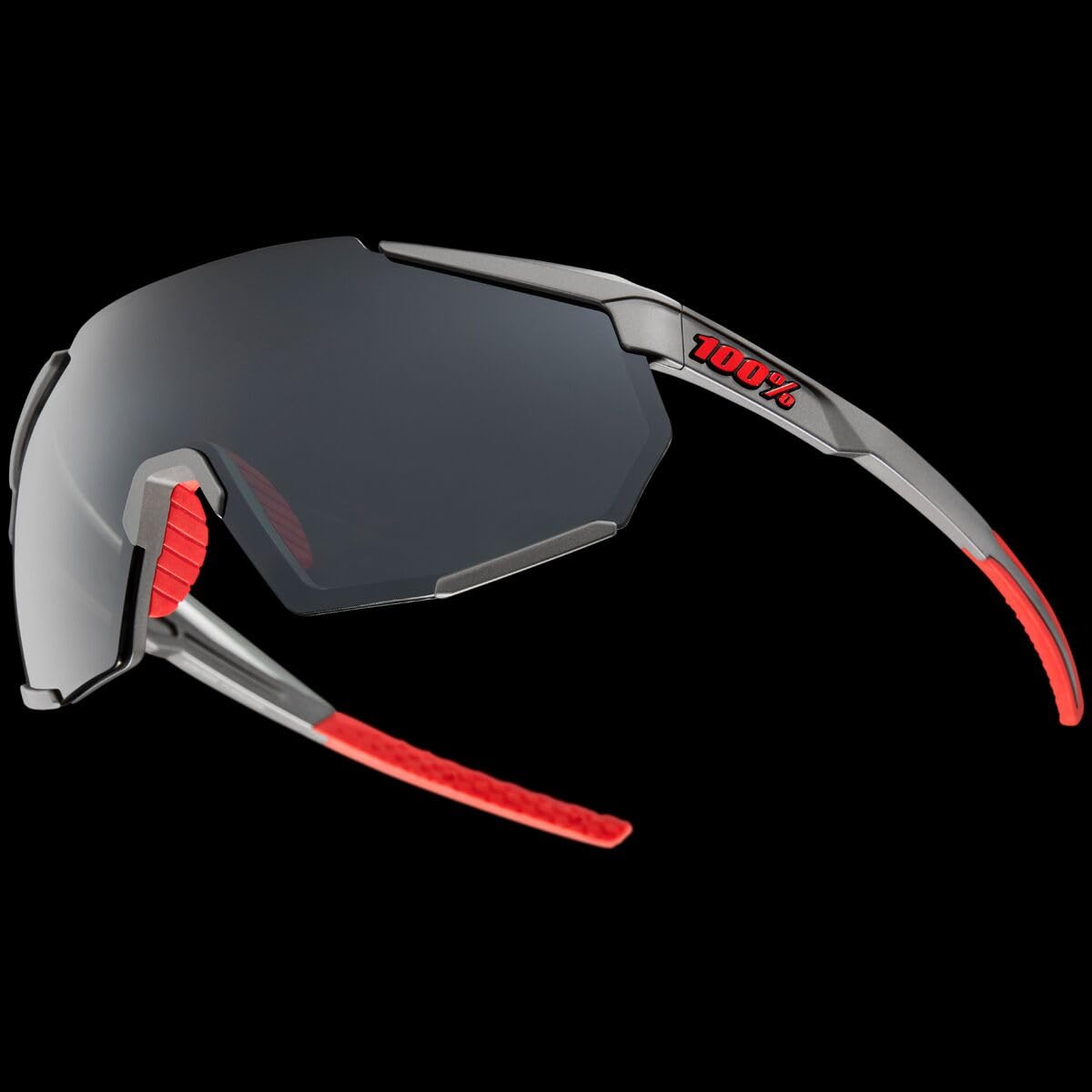 Amazon.com: 100% Racetrap 3.0 Matte Gunmetal Sunglasses