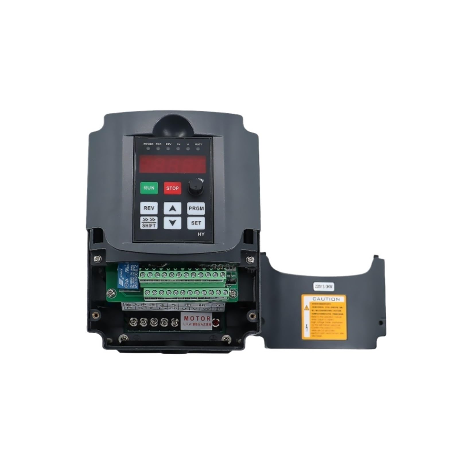 JJHQOKYNA HY Inverter 0.75KW 1.5KW 2.2KW 3KW 4KW 5. 7. Frequency Converter 3P Output Motor Speed Control VFD(3KW 220V)