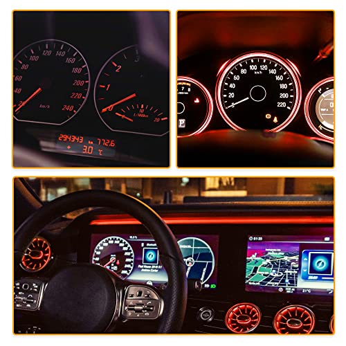 uxcell 20 piezas T5 24V 1.2W luz LED amarilla interior miniatura 3