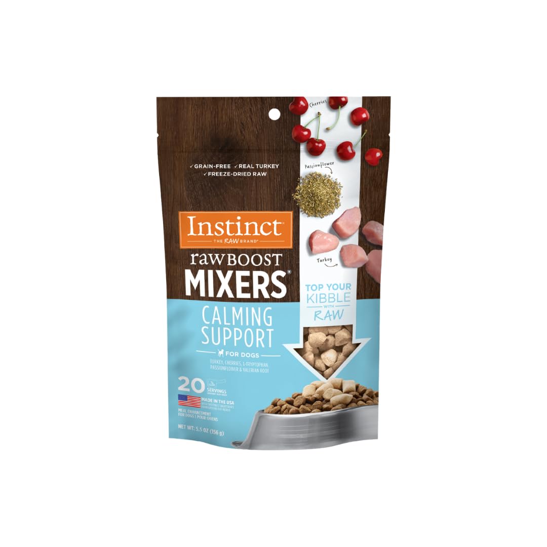 Instinct rawBOOST MIXERS 2袋セット　（機能性おやつ） 犬用ローフード体験セット フリーズドライ入り総合栄養食と