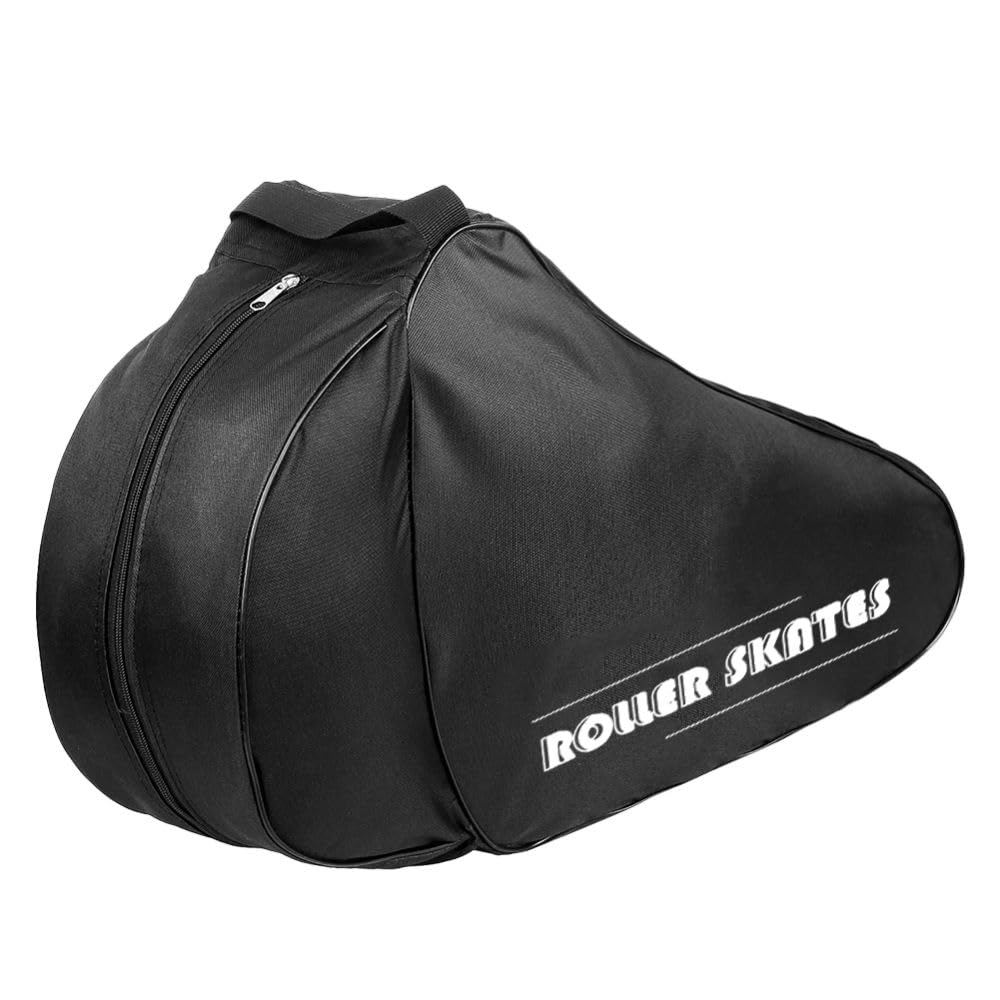 Sac de Patinage à Roulettes Sac Transport Roller Femme Homme Sac pour Patins à Glace avec Bandoulière et Poignée Sac pour Patins à Roulettes Sac de Chaussures de Patinage pour Ranger les Patins