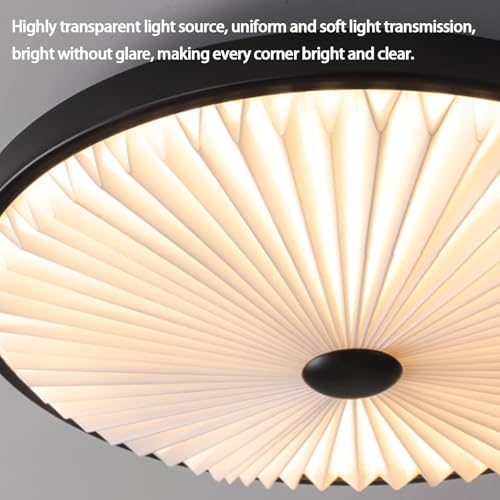 Lampe de plafond dimmable de 2700K à 6500K avec télécommande pour salon