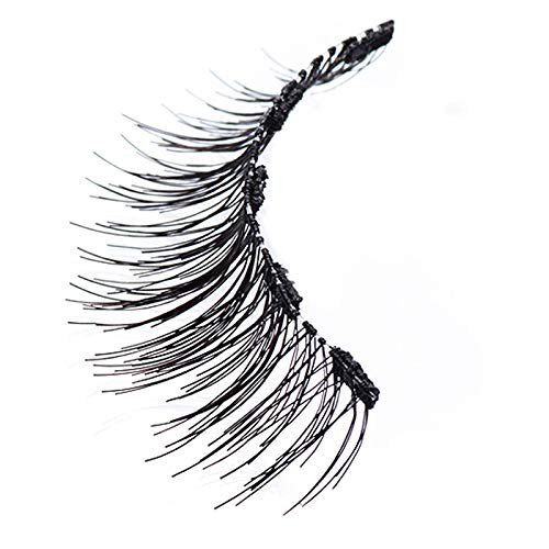 MoxieLash Magnetic Eyelashes with Eyeliner Kit - Classy Bundle - Natural Looking False Eyelashes - Set of Classy Lashes + Magnetic Eyeliner + Eyeliner Remover Swabs - USA Owned - No Glue